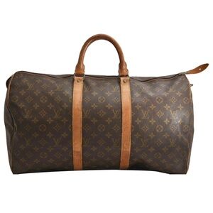 Louis Vuitton monogram keepall 50 duffel bag